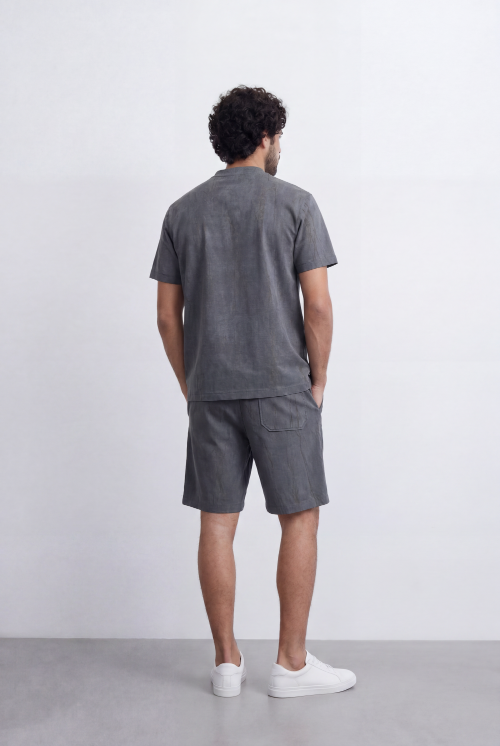 Men’s Tomato Store Marble Effect Co-Ord Set Crinkle Wash Texture Regular fit Outfit