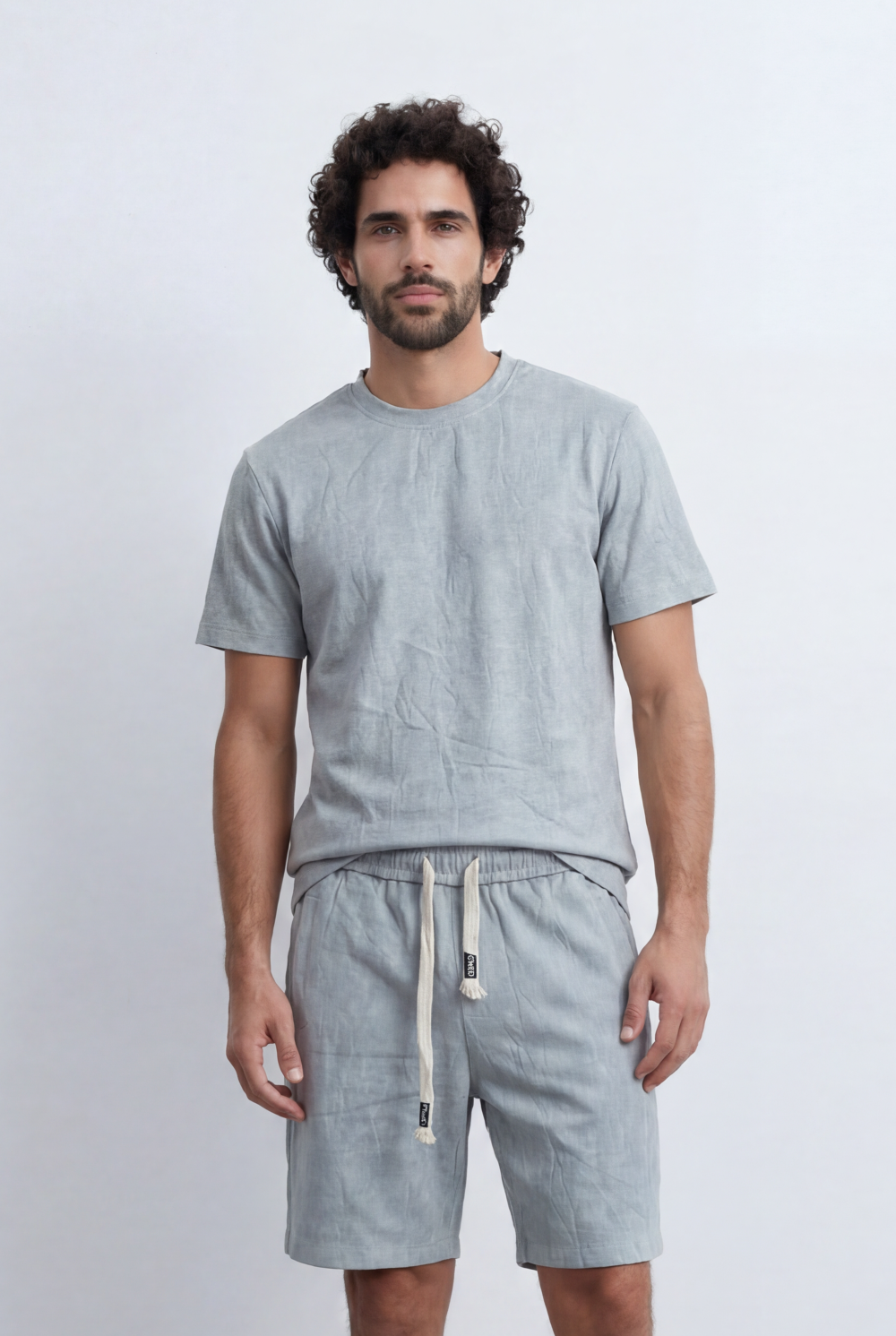 Men’s Tomato Store Marble Effect Co-Ord Set Crinkle Wash Texture Regular fit Outfit