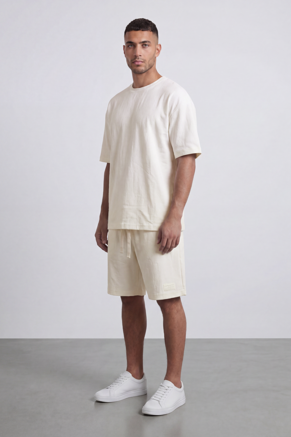 Men’s Tomato Store Night Trace Co-Ord Oversize Set Crafted From Soft Jersey Fabric Featuring Tonal Distressed Scratch Artwork Scattered Outfit