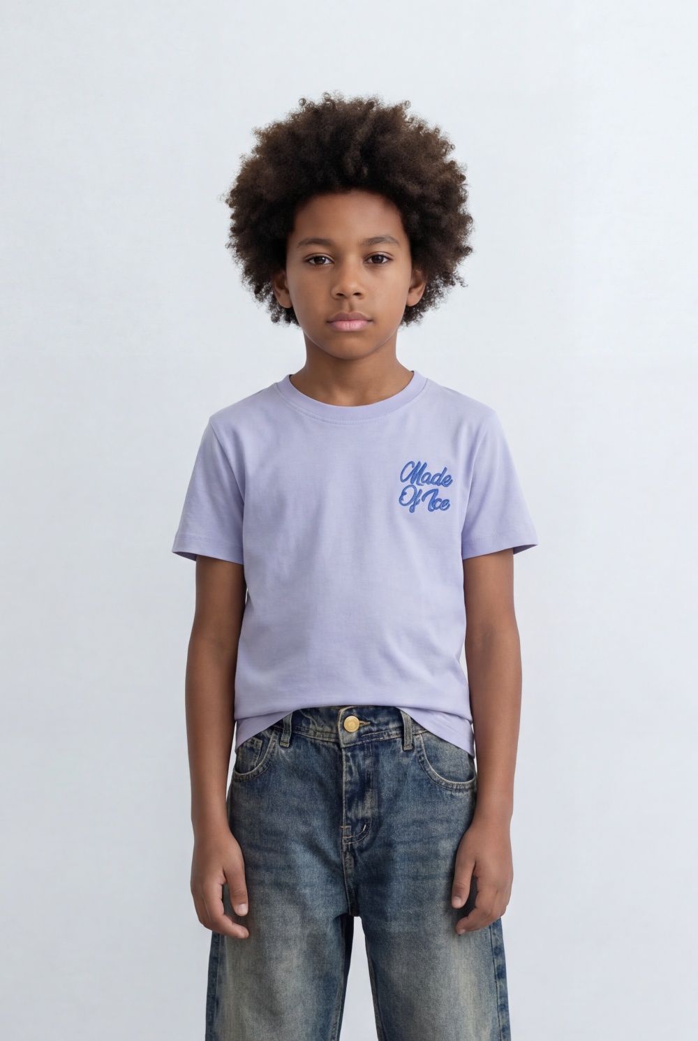 Boy's Tomato Store  T-Shirt Raised Text Graphic Detail Bold Typography