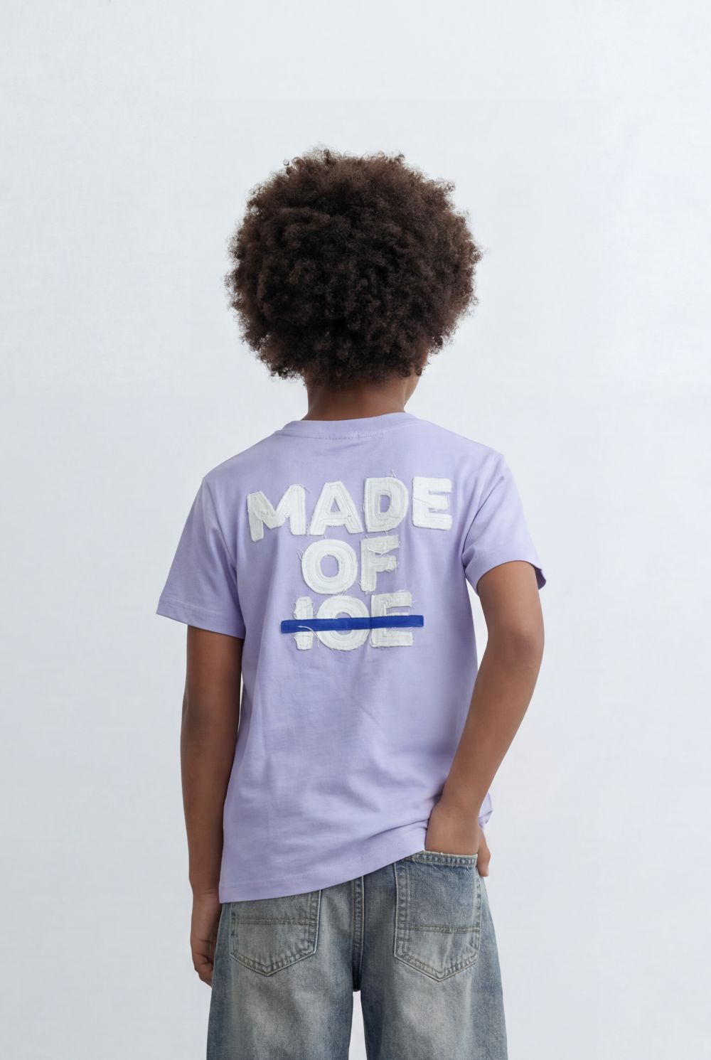 Boy's Tomato Store  T-Shirt Raised Text Graphic Detail Bold Typography