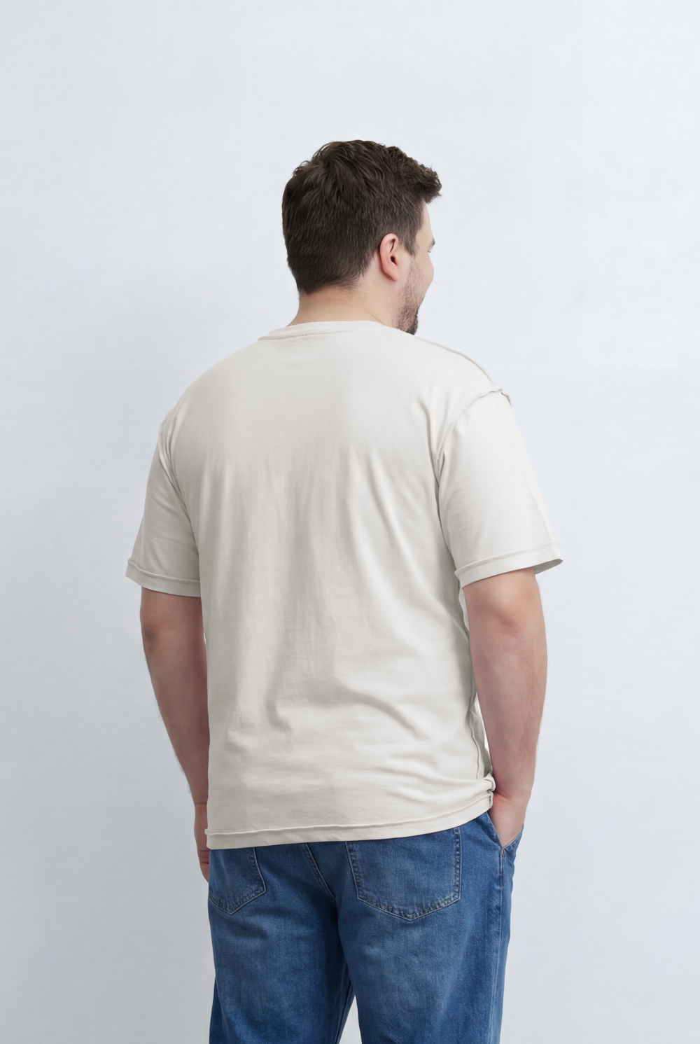 Men’s Tomato Store Big Size Graphic T-Shirt Tonal 94 Original Front Print Design Classic Crew Neck Short Sleeves