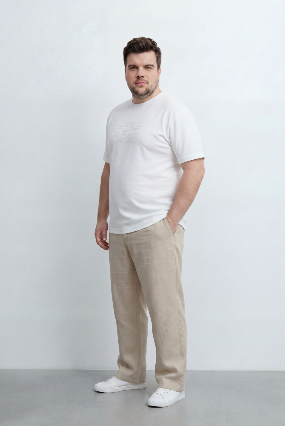 Men’s Tomato Store Big Size Graphic T-Shirt Tonal 94 Original Front Print Design Classic Crew Neck Short Sleeves
