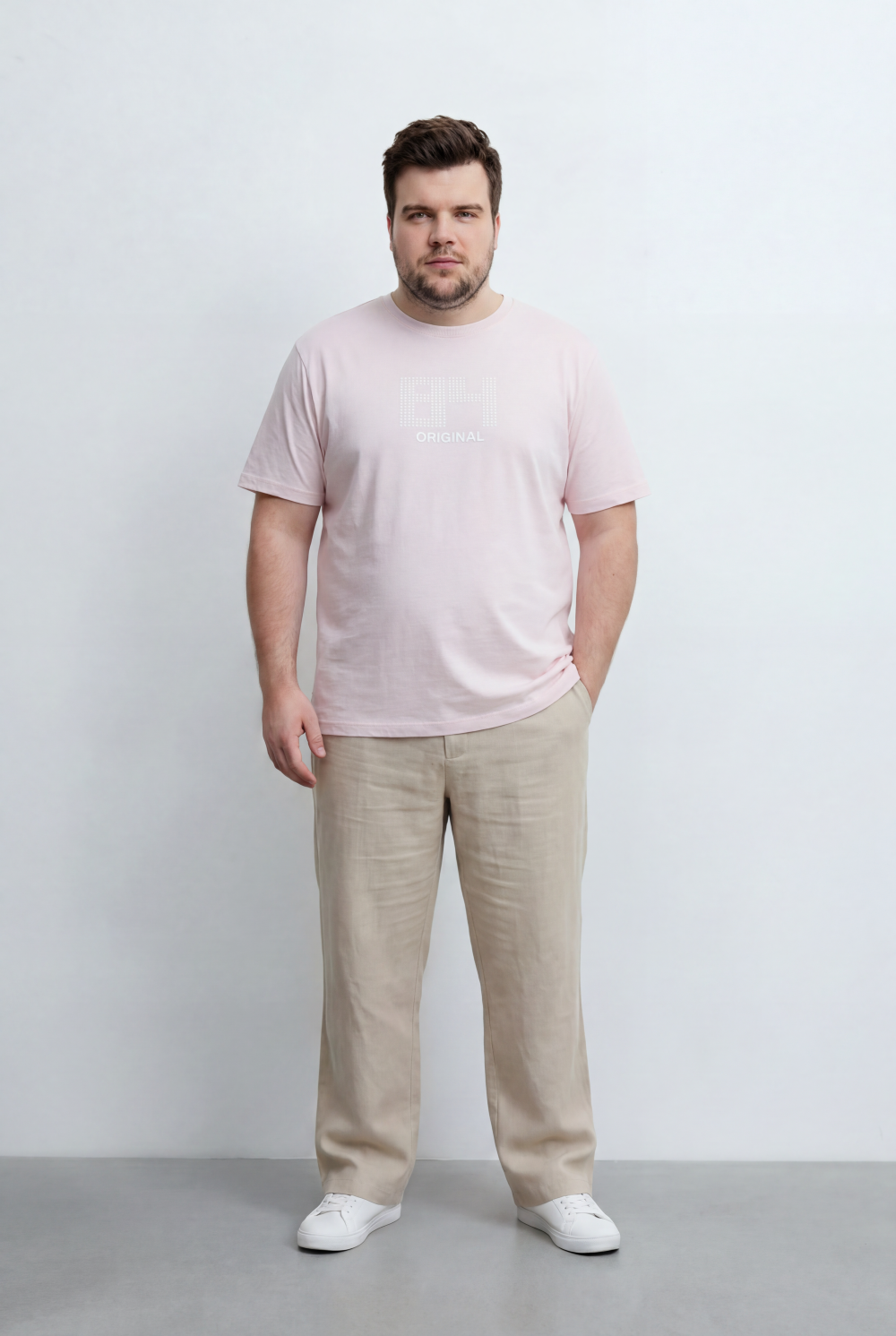 Men’s Tomato Store Big Size Graphic T-Shirt Tonal 94 Original Front Print Design Classic Crew Neck Short Sleeves