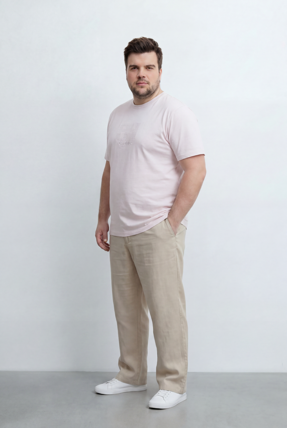 Men’s Tomato Store Big Size Graphic T-Shirt Tonal 94 Original Front Print Design Classic Crew Neck Short Sleeves