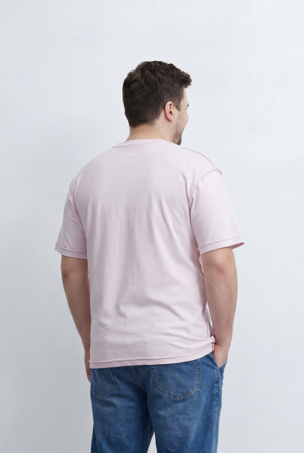 Men’s Tomato Store Big Size Graphic T-Shirt Tonal 94 Original Front Print Design Classic Crew Neck Short Sleeves