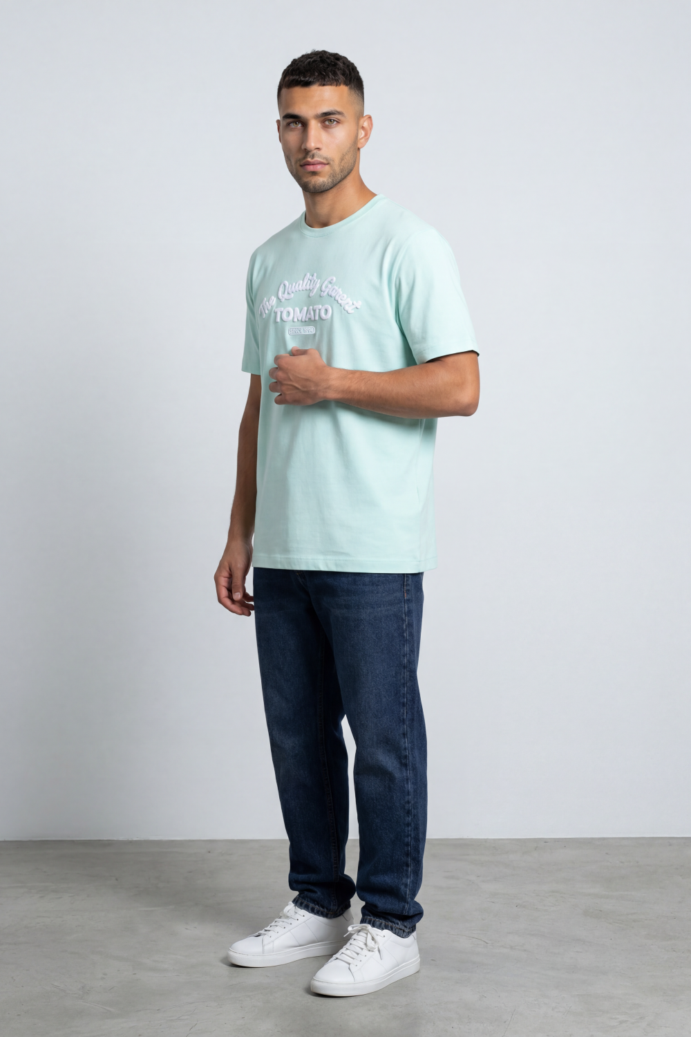 Men's Tomato Store Graphic T-Shirt Retro Quality Crew Typography Since 1994 Chest Artwork Reguler Fit