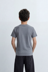 Boy’s Tomato Store Raglan Sleeve T-ShirtChest Graphic Sport Inspired Construction