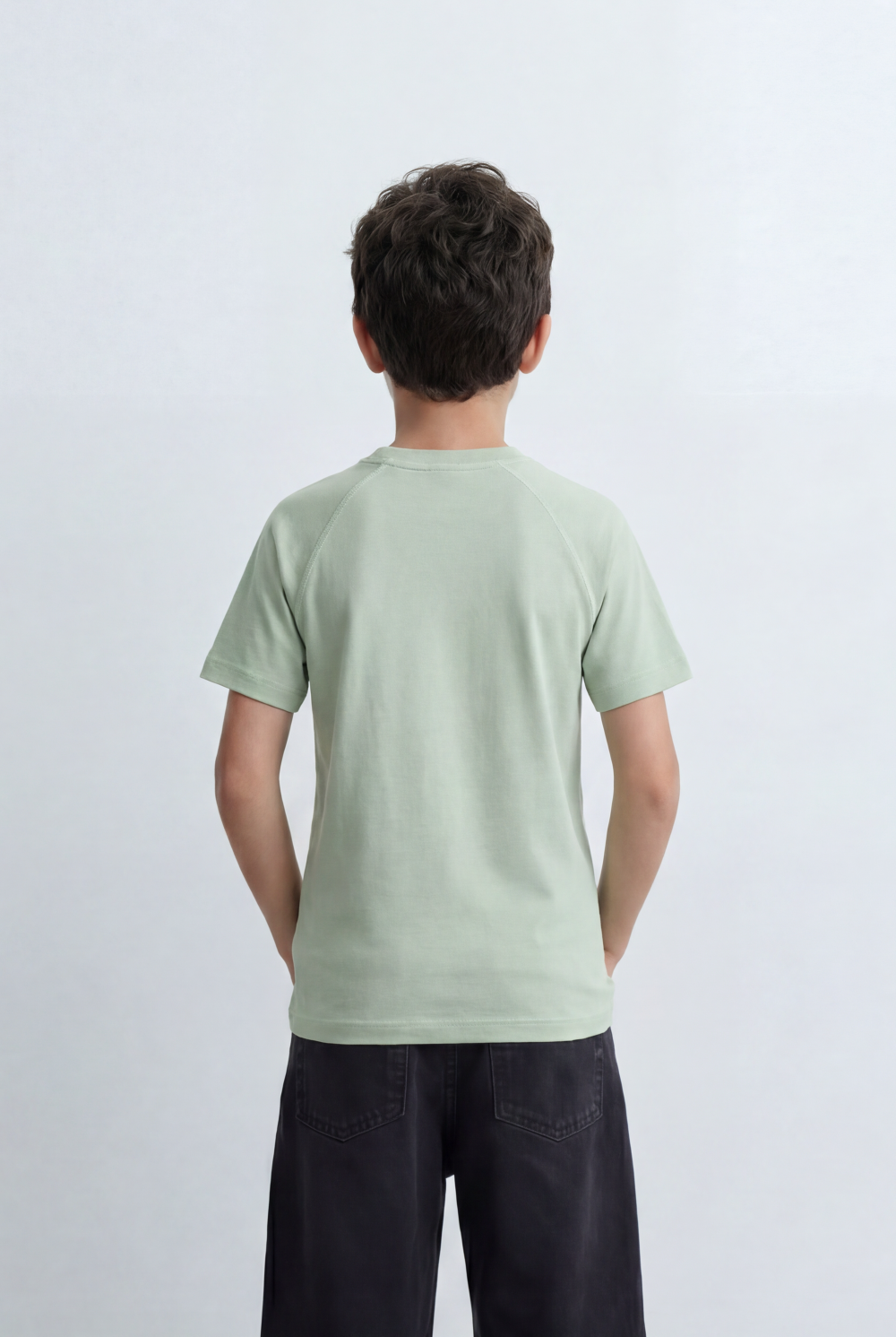 Boy’s Tomato Store Raglan Sleeve T-ShirtChest Graphic Sport Inspired Construction