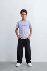 Boy's Tomato Store Minimal T-Shirt Raised Game Over Typography Detail