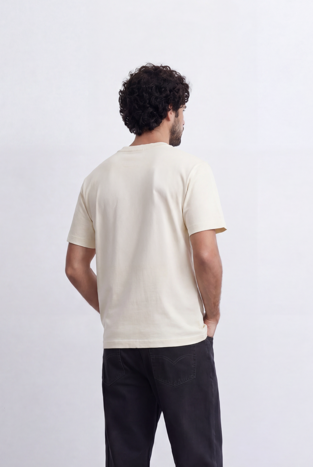 Men’s Tomato Store Minimal Statement T-Shirt Raised Game Over Typography Detail