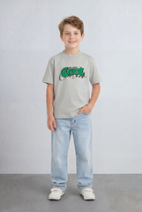 Boy's Tomato Store T-Shirt Oversized Playful Bold Color Print