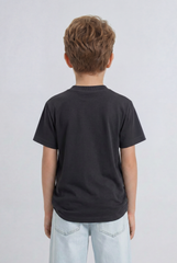 Boy's Tomato Store Graphic Tee Exercise Typography Print Cartoon Character Artwork