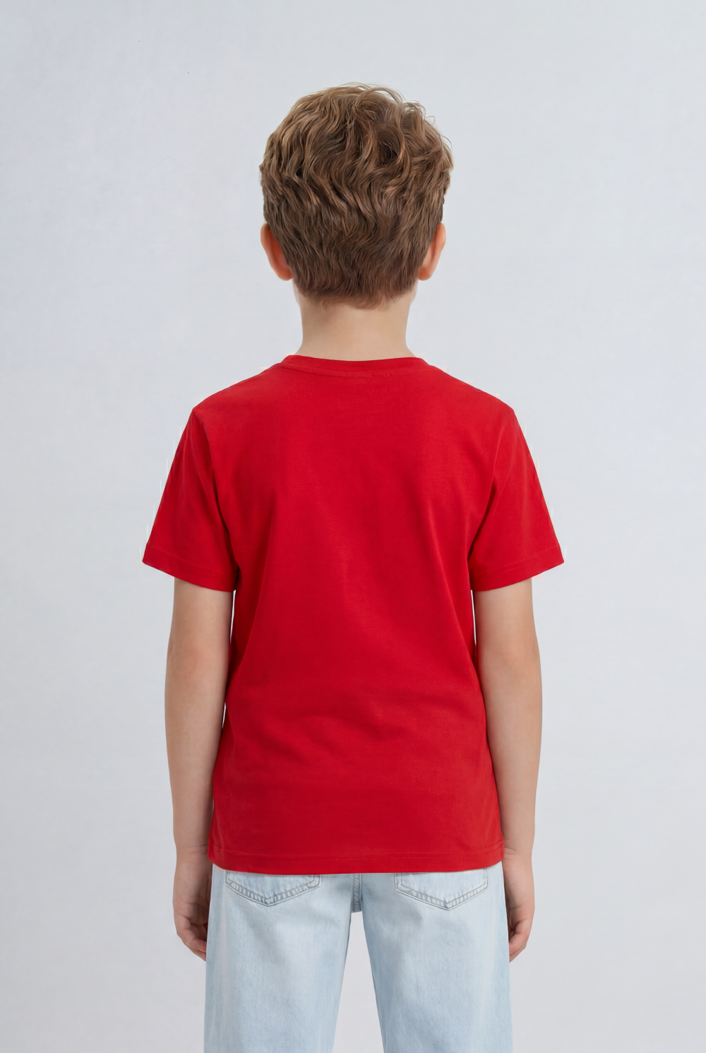 Boy's Tomato Store Graphic Tee Exercise Typography Print Cartoon Character Artwork