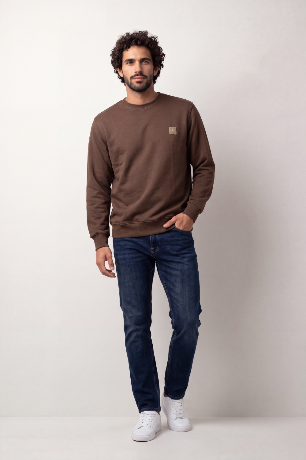 Men's Tomato Store Sweatshit Regular Fit Minimal Chest Badge