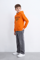 Boy's Tomato Store Winter Soft Fleece Sweatshirt Slim Fit Hood Paddle Pal Tennis Graphic