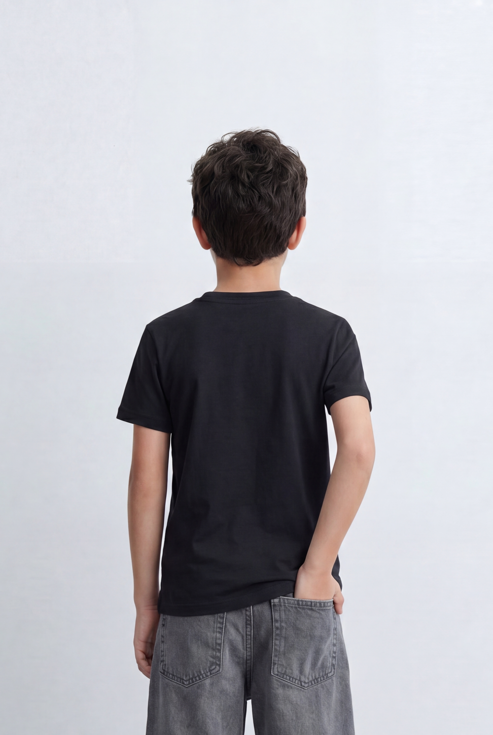 Boy’s Tomato Store Essential T-Shirt Clean Minimal Design Regular Fit Silhouette Everyday Versatility