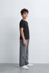Boy’s Tomato Store Essential T-Shirt Clean Minimal Design Regular Fit Silhouette Everyday Versatility