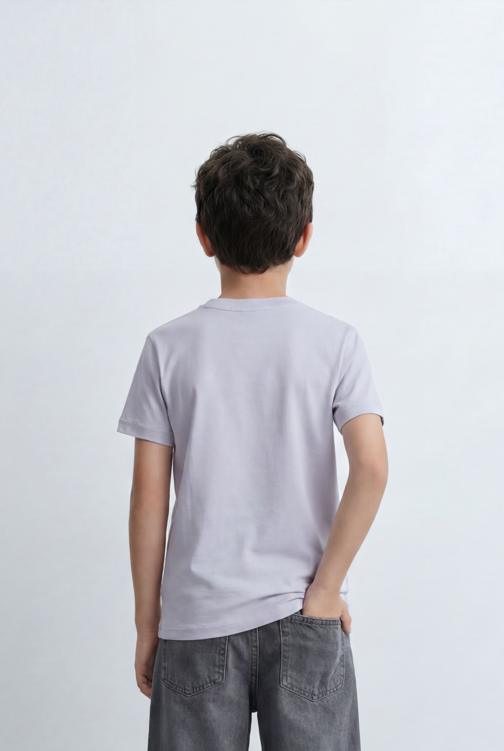 Boy’s Tomato Store Essential T-Shirt Clean Minimal Design Regular Fit Silhouette Everyday Versatility