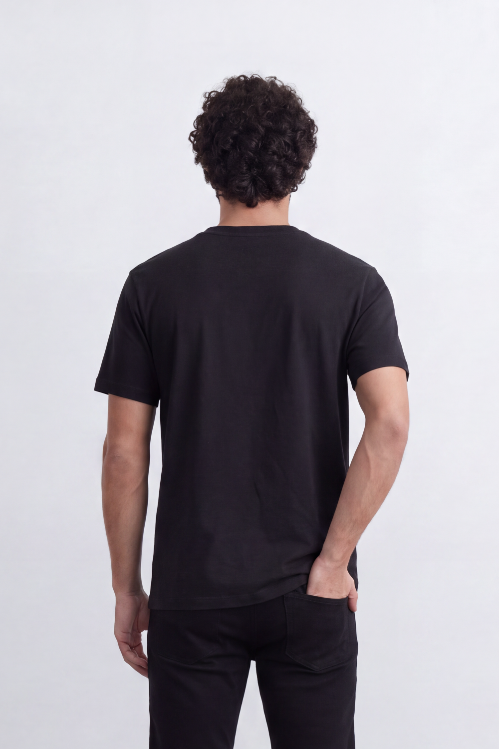 Men's Tomato Store Regular Fit Crew Neck Summer Melton T-Shirt With Premium Soft Cotton Blend