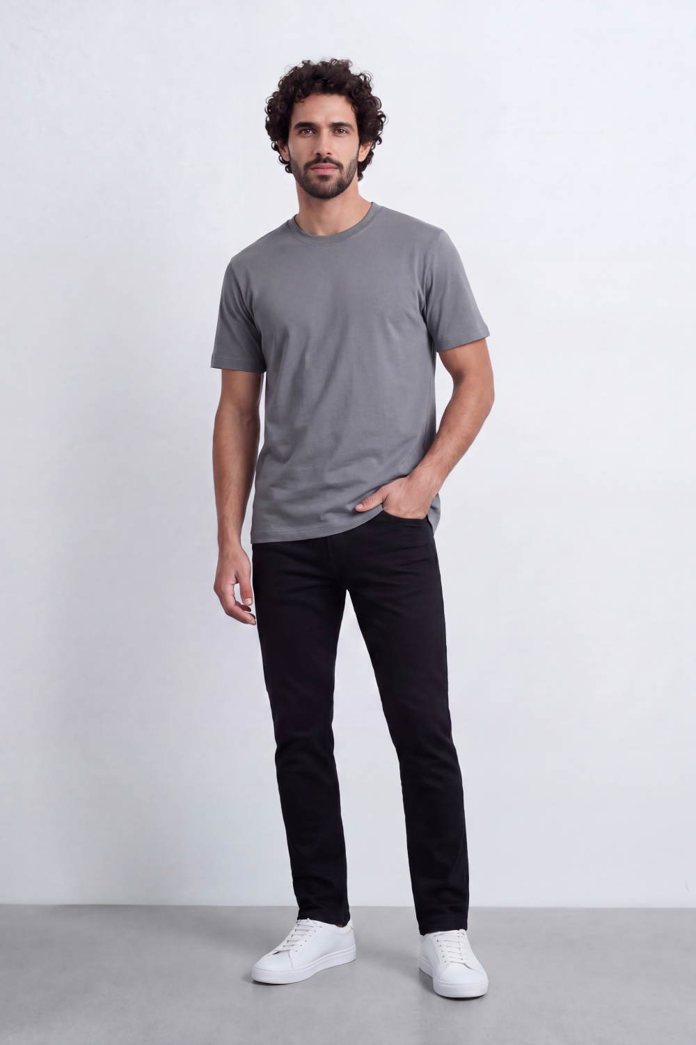 Men's Tomato Store Regular Fit Crew Neck Summer Melton T-Shirt With Premium Soft Cotton Blend