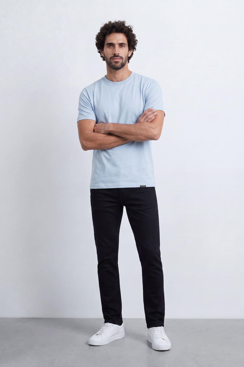 Men's Tomato Store Regular Fit Crew Neck Summer Melton T-Shirt With Premium Soft Cotton Blend