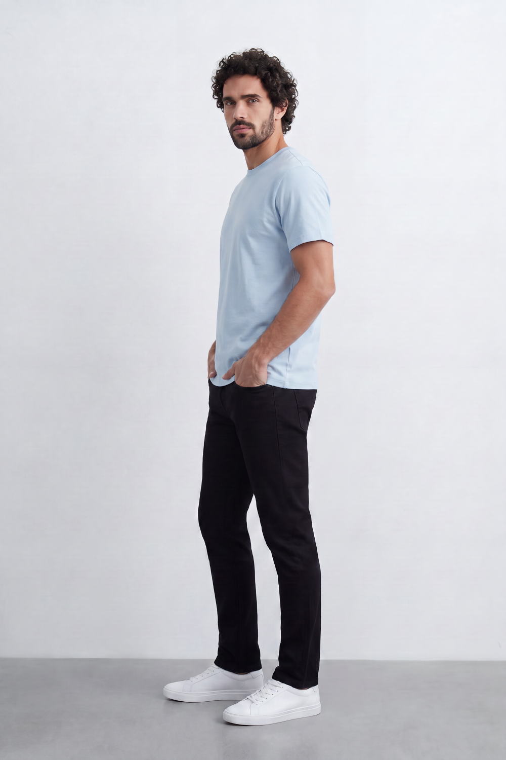 Men's Tomato Store Regular Fit Crew Neck Summer Melton T-Shirt With Premium Soft Cotton Blend