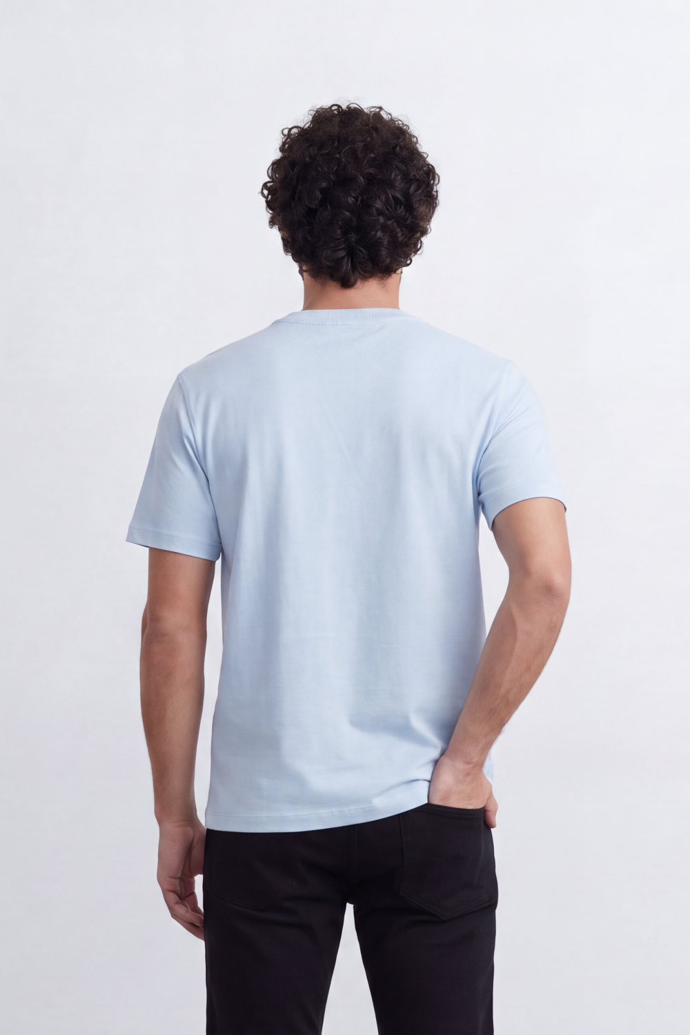 Men's Tomato Store Regular Fit Crew Neck Summer Melton T-Shirt With Premium Soft Cotton Blend