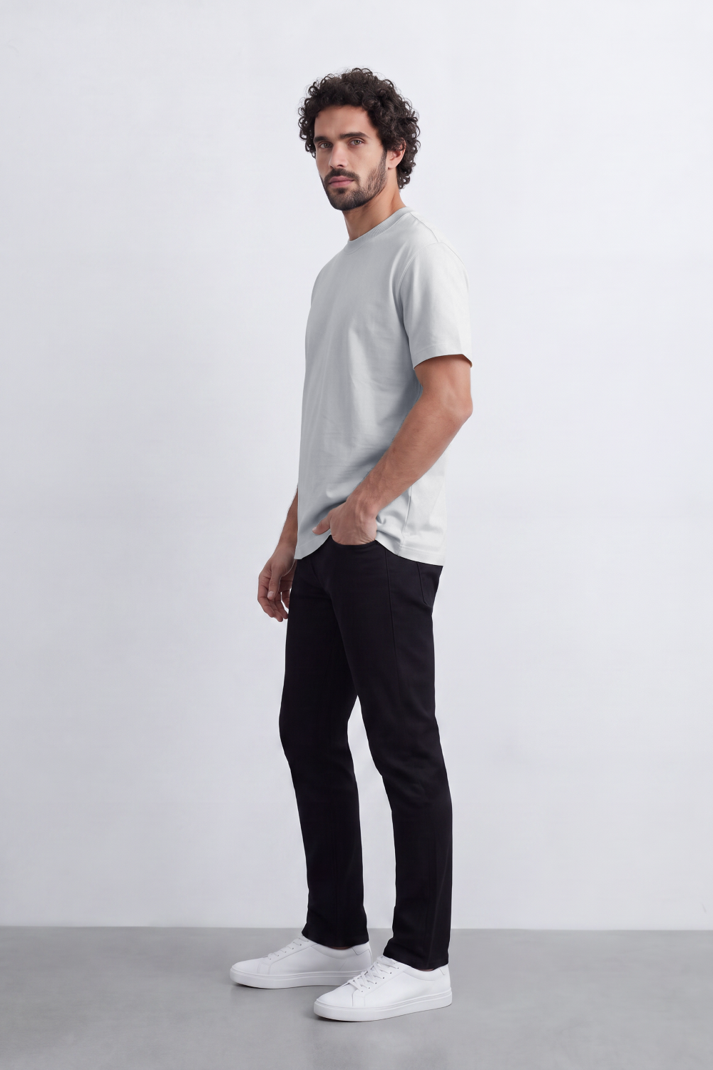 Men's Tomato Store Regular Fit Crew Neck Summer Melton T-Shirt With Premium Soft Cotton Blend