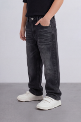 Boy's Tomato Store Boyfriend Denim Pants Mid Rise Flow Washed Vintage Finish