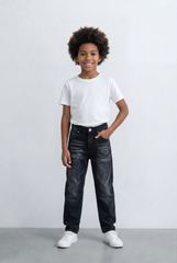 Boy's Tomato Store Jeans Denim Boyfriend Pants With Five Pockets