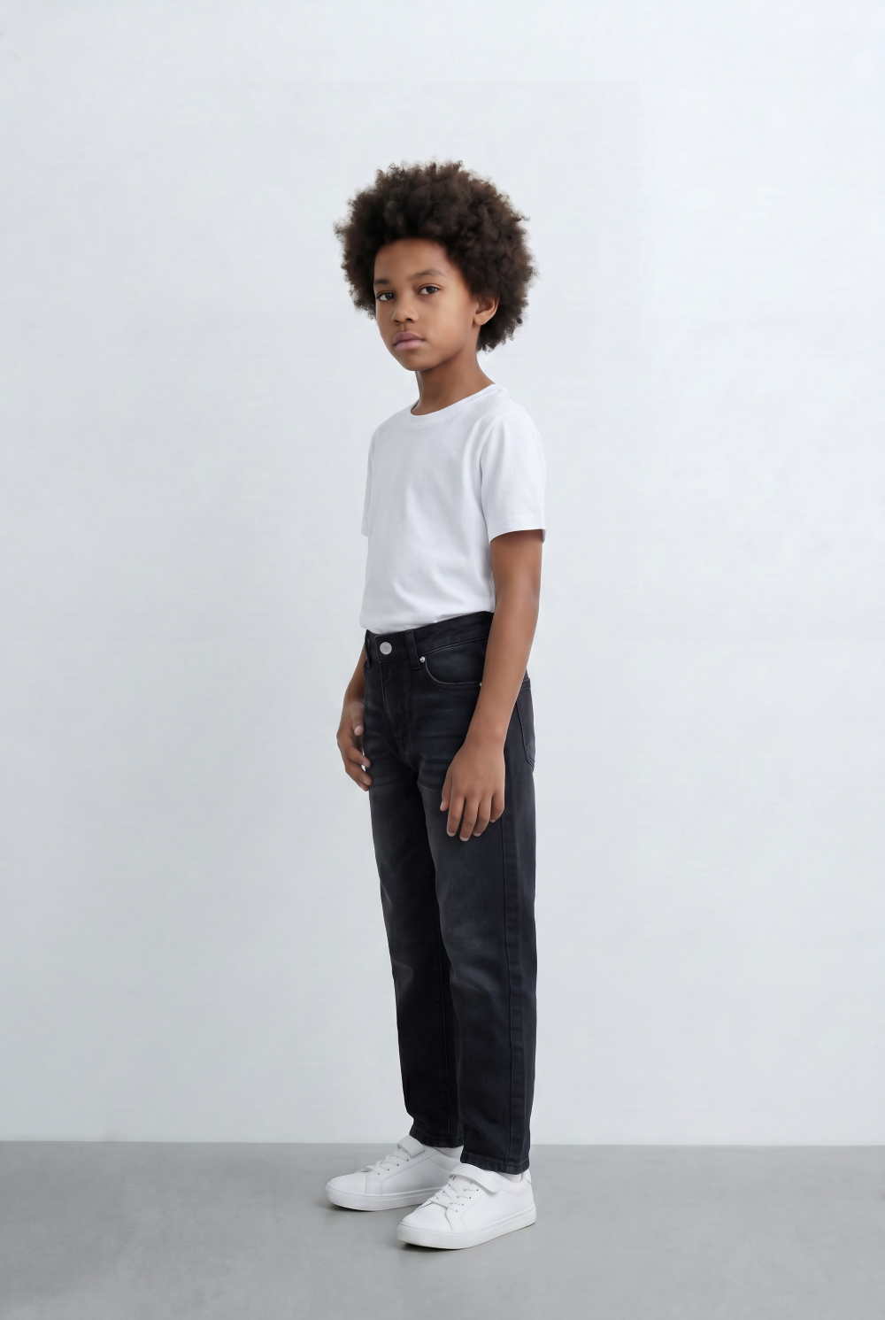 Boy's Tomato Store Jeans Denim Boyfriend Pants With Five Pockets