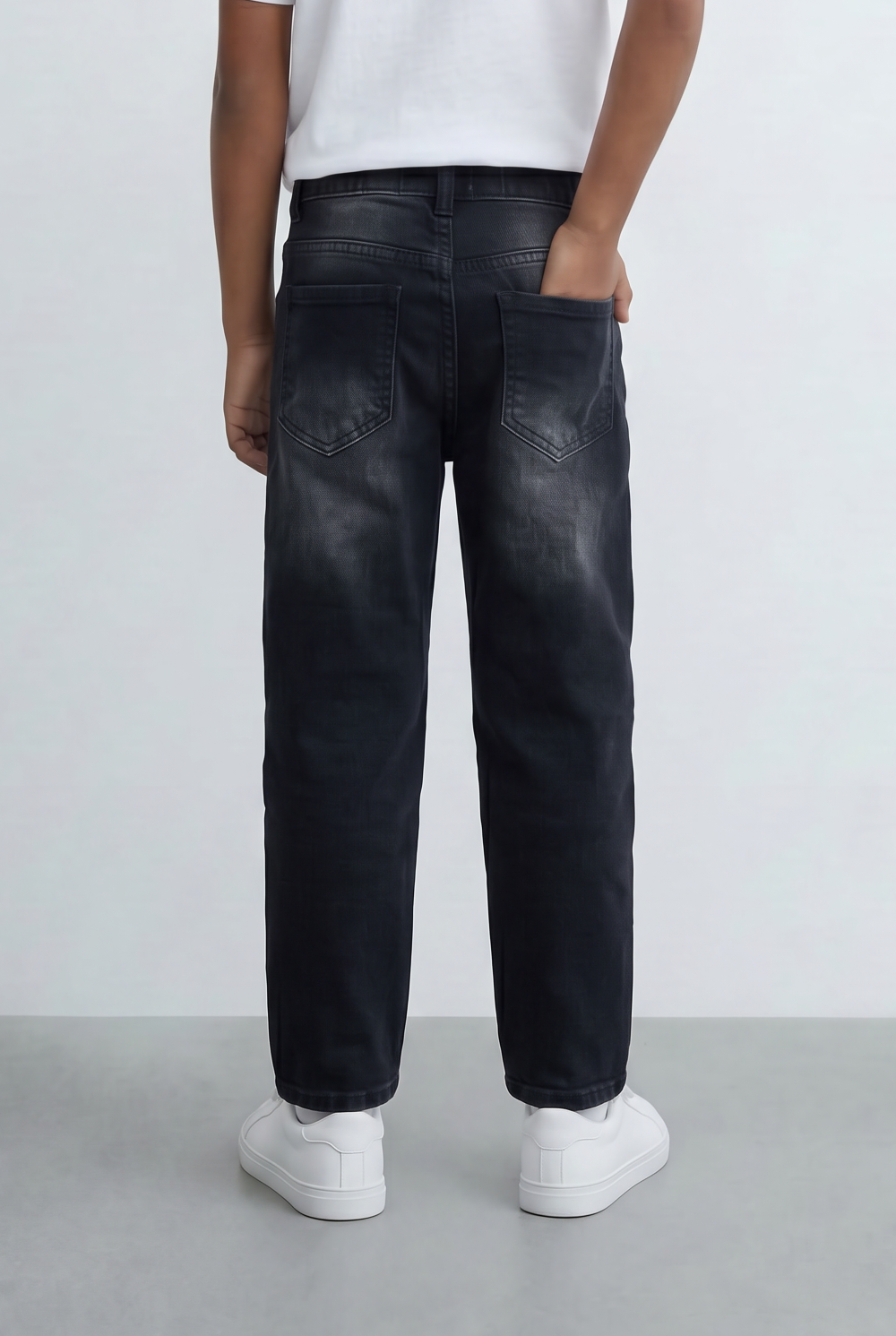 Boy's Tomato Store Jeans Denim Boyfriend Pants With Five Pockets
