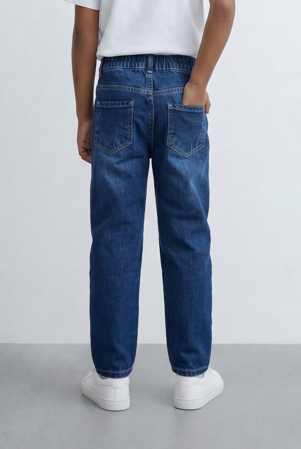 Boy's Tomato Store Jeans Denim Boyfriend Pants With Five Pockets