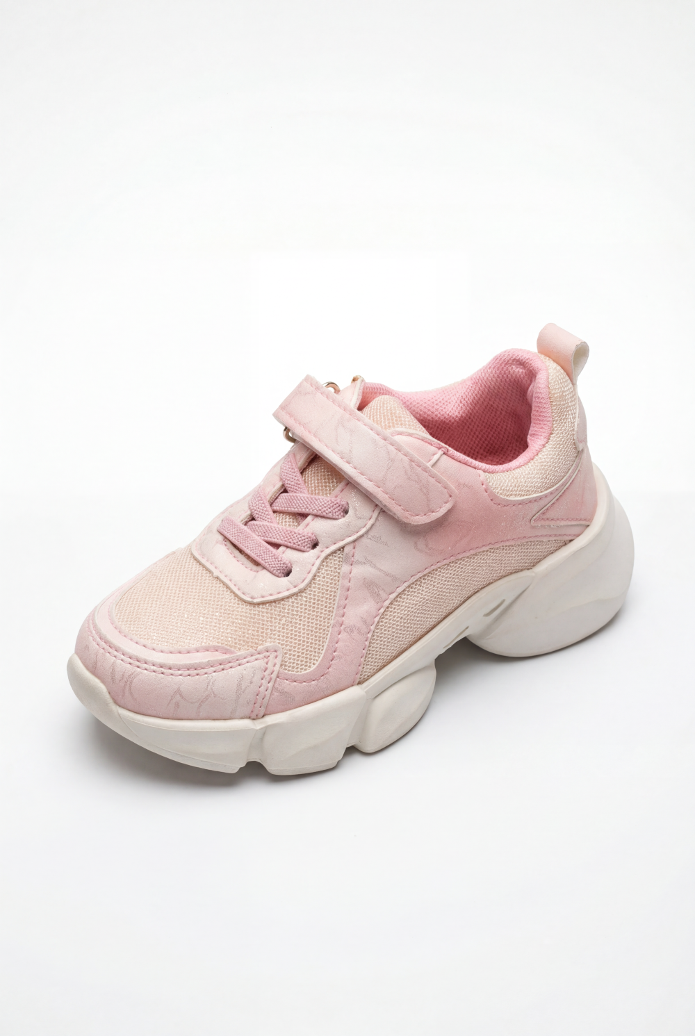 Girl's Play-Ready Trainer Hook And Loop Dtrap Pull Tabs The Heel Maximum Comfort for All Day Active Play Shoes