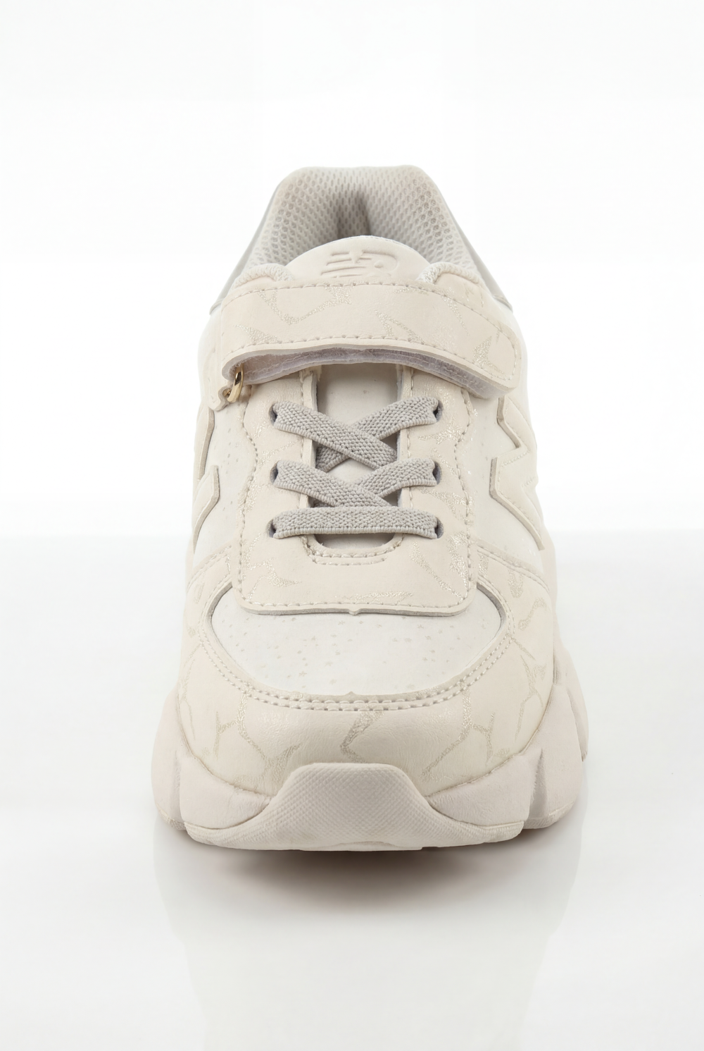 Girl's Bold Chunky Trainer Sculpted Midsole Provides Structured Feel Excellent Stability All-Day Elastic Laces Shoes