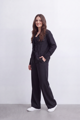 Women's Tomato Store Lightweight Woven Co-Ord Set Utility Pocket Detail Soft Tailored Silhouette Outfit