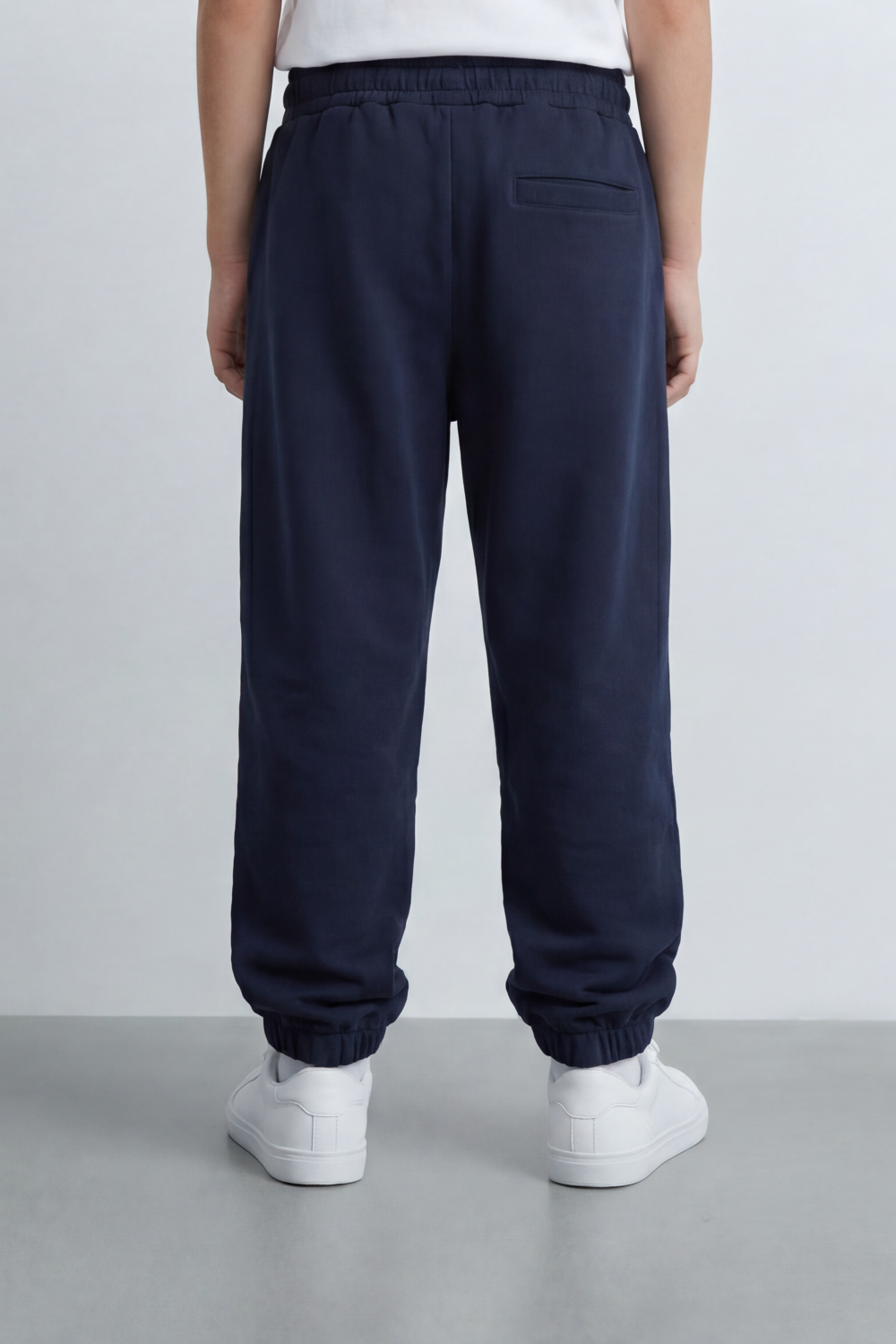 Boy's Tomato Store Cloud Jogger Sweatpants Plain Washed Surface With Soft Brushed Texture Relaxed Tapered Shape Elastic Waist Oversize
