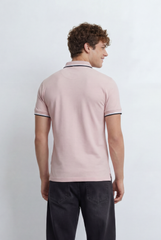 Men’s Tomato Store Delivers Contrast Tipping Details Collar And Sleeves T-Shirt
