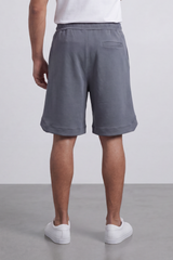 Men’s Tomato Store Harbor Lounge Shorts Clean Washed Surface With Soft Brushed Texture Elastic Waist Rope