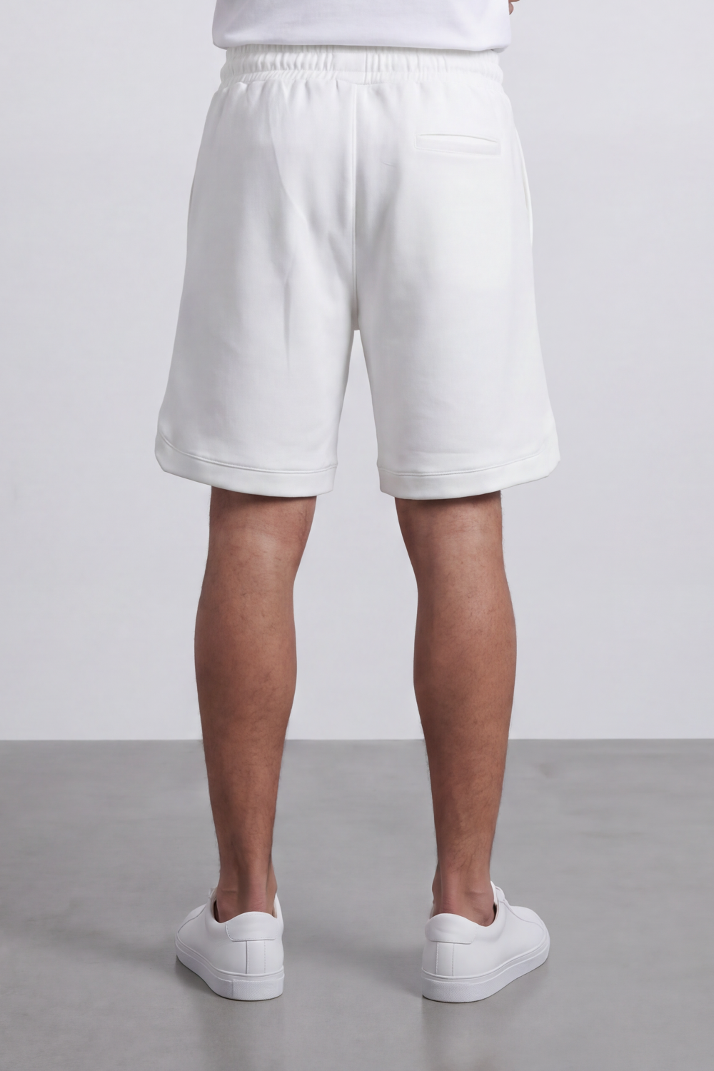 Men’s Tomato Store Harbor Lounge Shorts Clean Washed Surface With Soft Brushed Texture Elastic Waist Rope