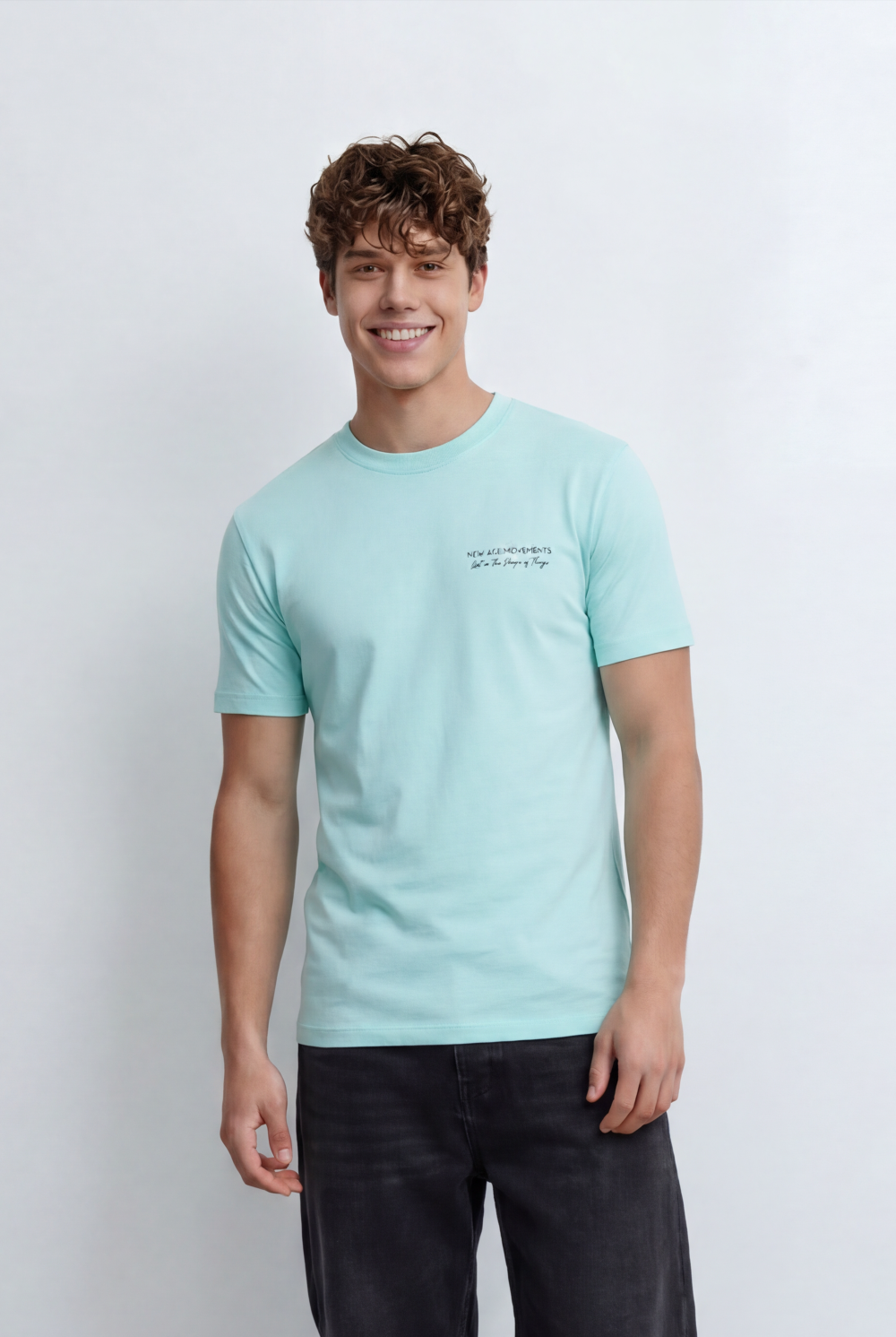 Men’s Tomato Store Stands Large Back Graphic Artwork Typography Details T-Shirt