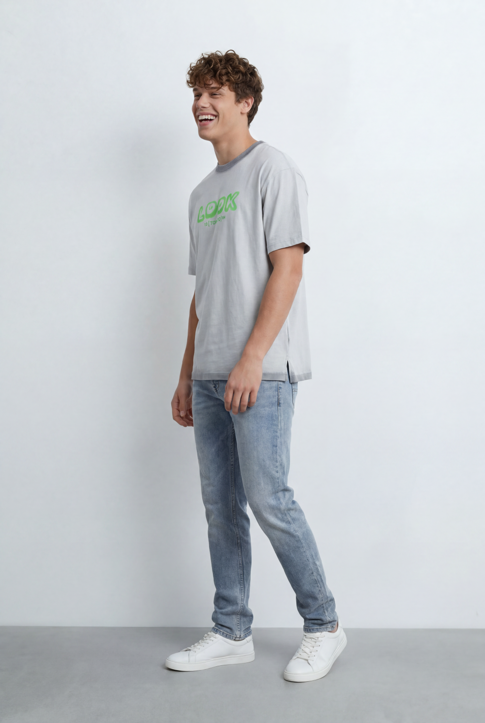 Men’s Tomato Store T-Shirt Shifts Focus To The Back With Large Typography Graphic