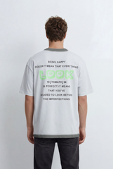 Men’s Tomato Store T-Shirt Shifts Focus To The Back With Large Typography Graphic
