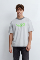 Men’s Tomato Store T-Shirt Shifts Focus To The Back With Large Typography Graphic