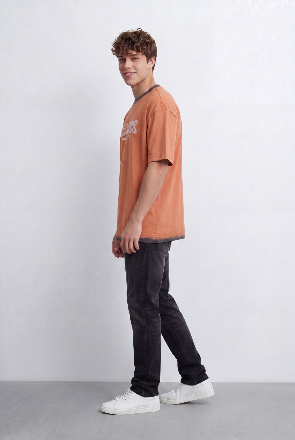 Men’s Tomato Store T-Shirt Shifts Focus To The Back With Large Typography Graphic