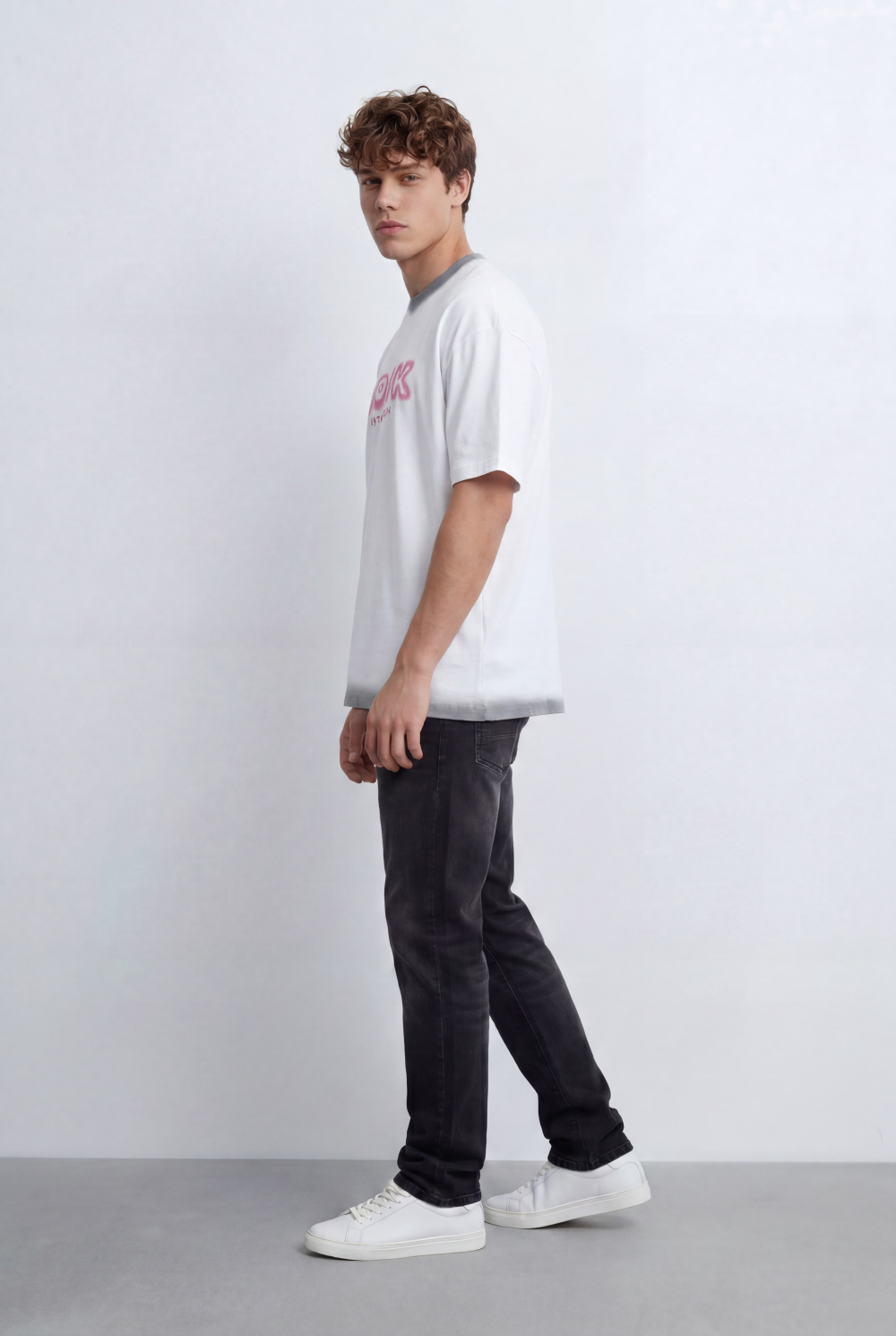 Men’s Tomato Store T-Shirt Shifts Focus To The Back With Large Typography Graphic