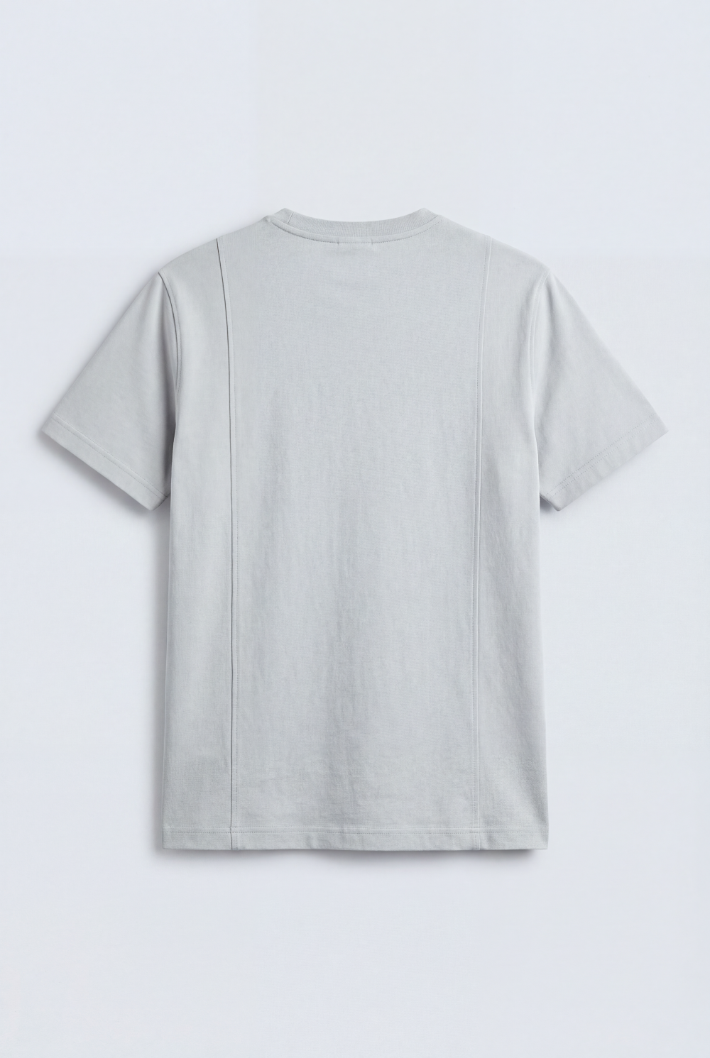 Men’s Tomato Store Vertical Contrast Panel Classic Crew Neckline Bold Design Details T-Shirt
