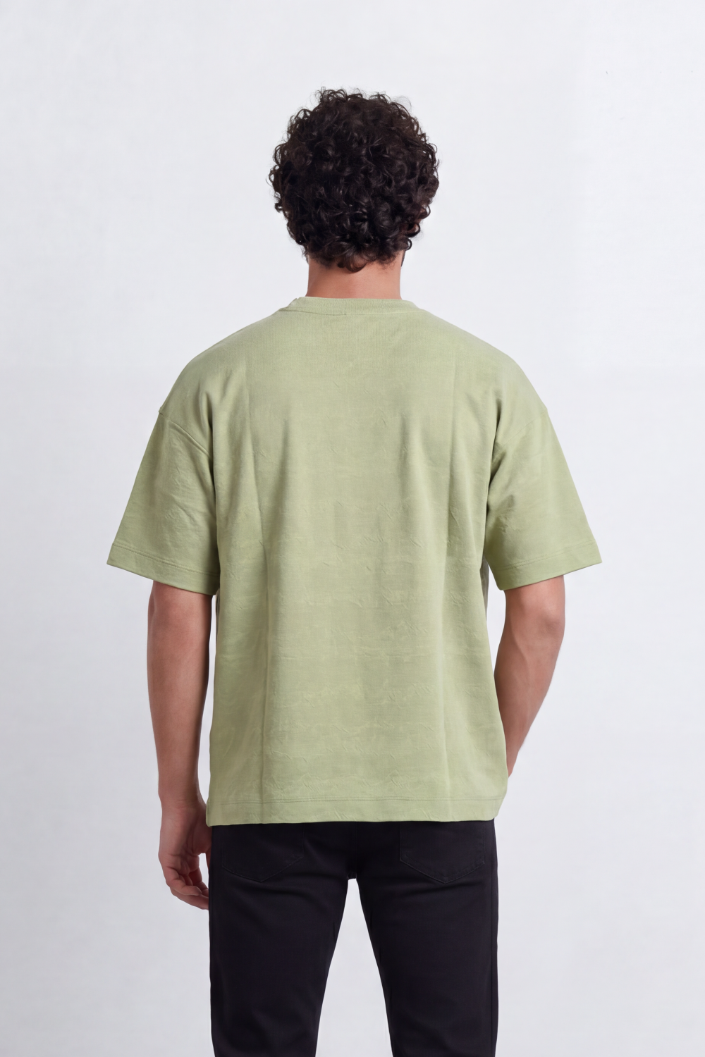 Men’s Tomato Store Core Drift T Shirt Subtle Slub Texture Runs Through The Plain Body Oversized Street