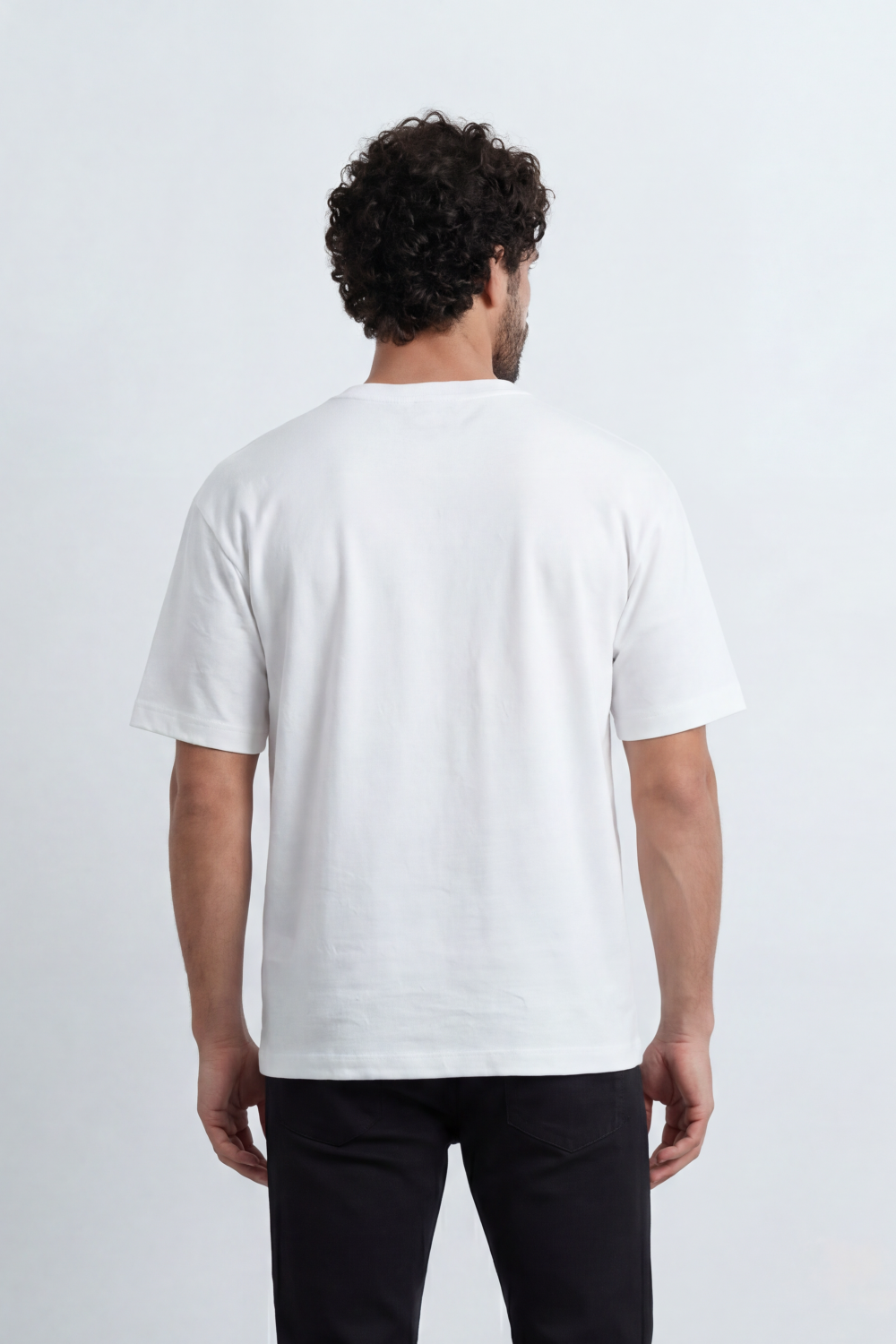 Men’s Tomato Store Core Drift T Shirt Subtle Slub Texture Runs Through The Plain Body Oversized Street